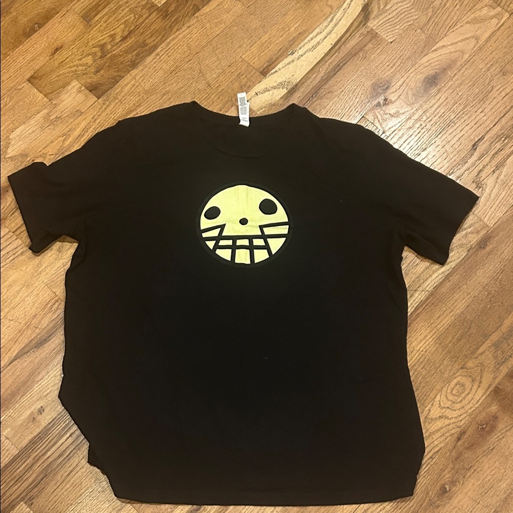 Bella Canvas Black Tee With Yellow Graphic Bella Canvas Black Tee With Yellow Graphic